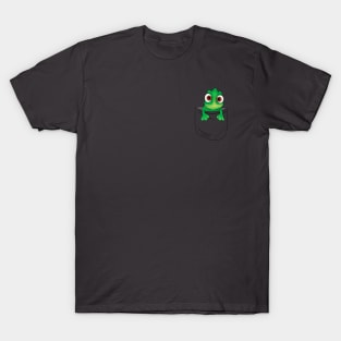 Pascal in a pocket T-Shirt